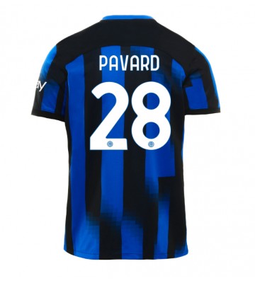 Inter Milan Benjamin Pavard #28 Hemmatröja 2023-24 Kortärmad